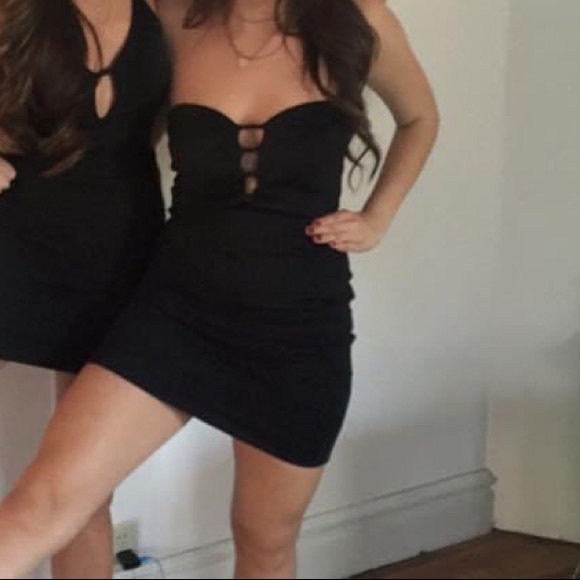 Windsor Black Strapless Dress - Picture 6 of 7